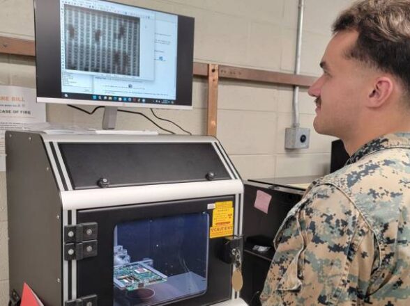 U.S. Marines purchase JewelBox Ultra Compact for X-ray Inspection of Electronic Assembly Repair Capabilities